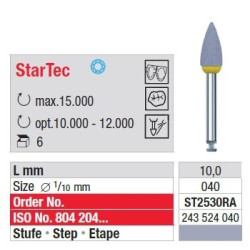 Freze StarTec RA - purple - point  ST25 30RA-6