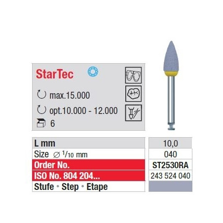 Freze StarTec RA - purple - point  ST25 30RA-6