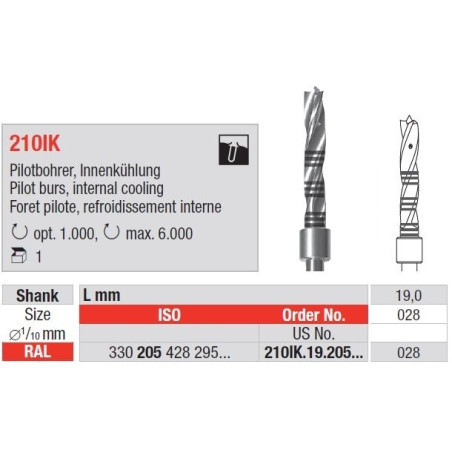 Freze Surgical cutters IK 210IK RAL