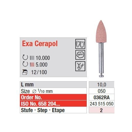 Polipanti Ceramica Exa Cerapol RA Pasul 2: Roz - 100 bucati