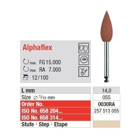 Polipanti Metale Pretioase Alphaflex RA Pasul 1: Maro - 12 bucati