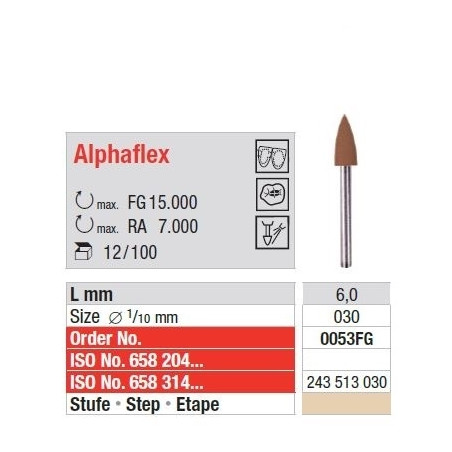 Polipanti Aliaje Pretioase Alphaflex FG Pasul 1: Maro - 12 bucati