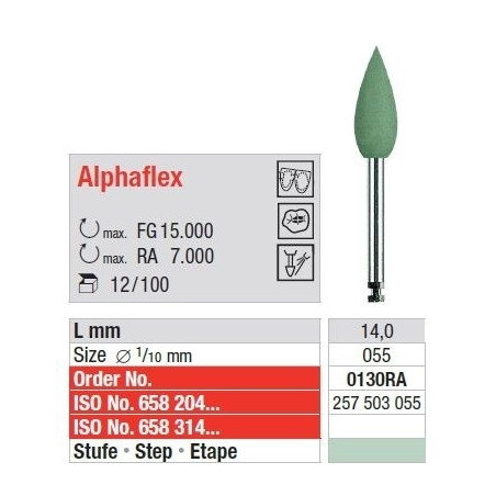 Freze Alphaflex RA - green  130 RA-12