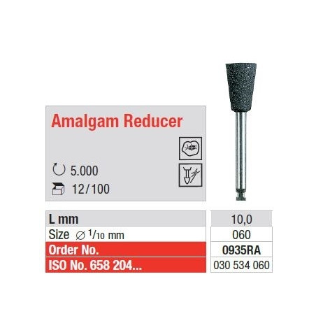 Polipanti Amalgam Reducer RA Negru - 12 bucati