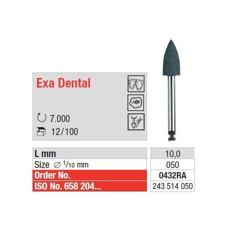 Polipanti Universali Exa Dental RA Negru - 100 bucati