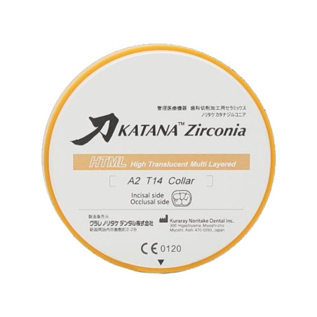 Disc zirconiu KATANA Zirconia HTML 98 x 14 Kuraray Noritake