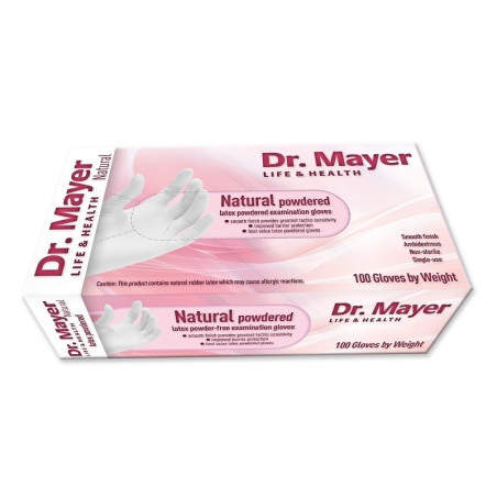 Manusi latex pudrate Dr.Mayer marimea  S