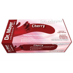 Manusi nitril Cherry Red Dr. Mayer, marimea S Manusi nitril Cherry Red Dr. Mayer, marimea S