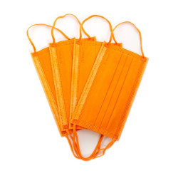 Masca medicala 4 straturi full color Orange Dr. Mayer Masca medicala 4 straturi full color Orange Dr. Mayer