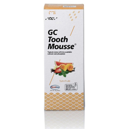 Локален реминерализиращ крем GC Tooth Mousse Tutti Frutti, 35мл.