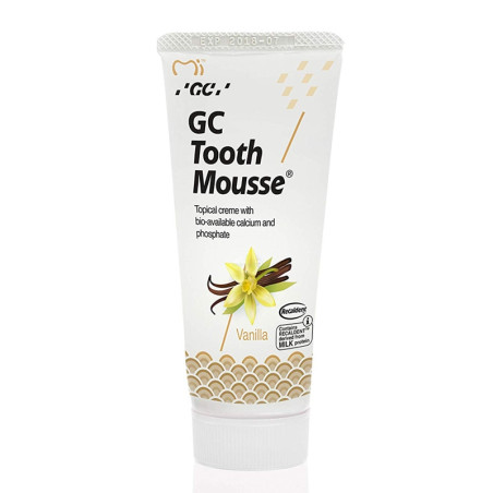 Локален реминерализиращ крем GC Tooth Mousse Vanilla, 35мл.