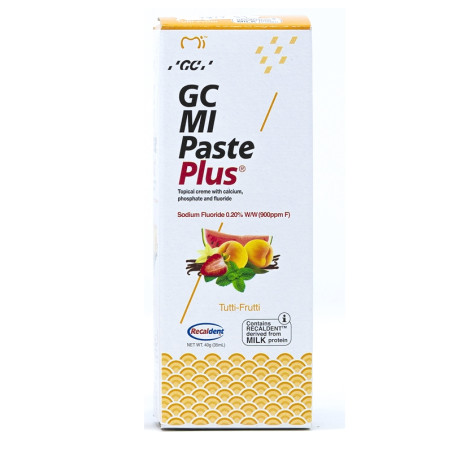 Реминерализиращ локален крем MI Paste Plus Tutti Frutti, 40гр.