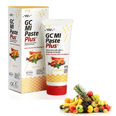 Реминерализиращ локален крем MI Paste Plus Tutti Frutti, 40гр.