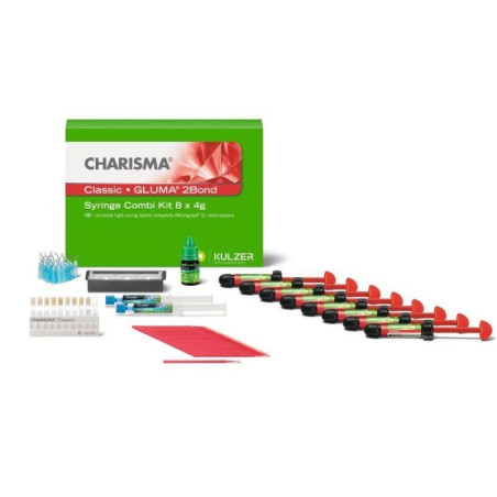 Charisma Combi Kit 8 Seringi + Bonding Heraeus Kulzer