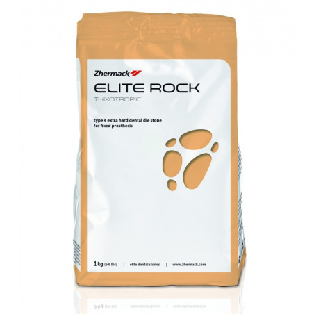 Elite Rock Sandy Brown 1kg Zhermack 