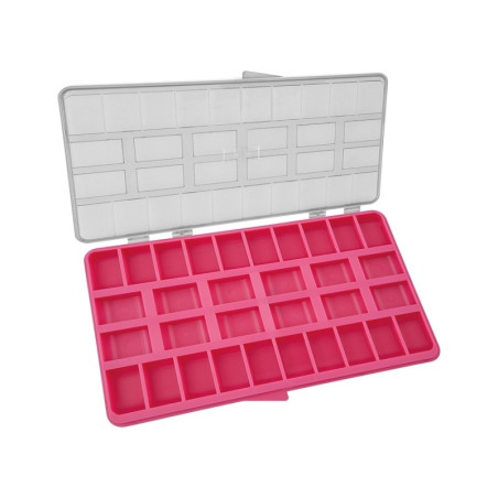 ORGANIZATOR ORTO BRACKETI TUBI INELE PINK 1 BUC