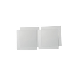 Квадратни Плаки за Шини 125mm X 125mm - 0.5mm 25 Броя Leone