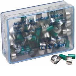Метални матрици Adapt Supercap 0.030mm/6.3mm Зелени 50 броя Kerr