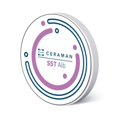 Циркониев диск бял SST 98 х 14мм Ceraman