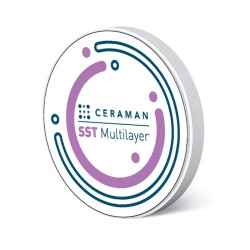 Циркониев диск Multi SSTML 98 X 20mm Ceraman