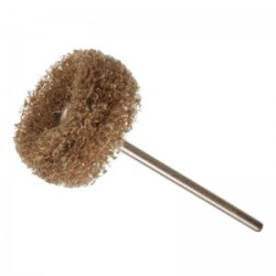 Четка екстра груба, кафява HATHO Miniature Brush, Scotch- Brite Coarse