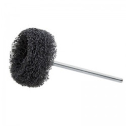 Четка, средно груба, тъмно сива HATHO Miniature Brush, Scotch-Brite Medium