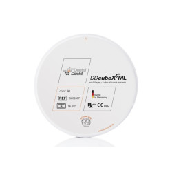 Високо транслуцентен CAD CAM диск DD cubeX²® ML 14мм Dental Direkt
