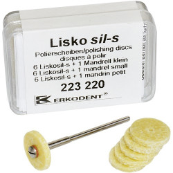 ERKODENT LISKOSIL-S - Полирни дискове 1 бр. + мандрел