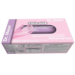 Нитрилни ръкавици Satin Pink S 100 броя Dr.Mayer