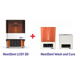 NextDent LCD1 3D Printer + NextDent Wash + NextDent Cure