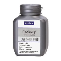 Implacryl 10 материал за протези 500g Vertex