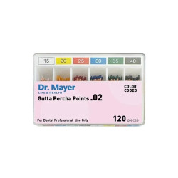 Гутаперкови щифтове .02 120 броя Dr.Mayer