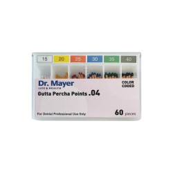 Гутaперкови щифтове .04 60 броя Dr.Mayer