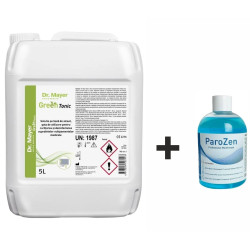 Dr.Mayer Дезинфектант за повърхности Green Tonic 5l + Вода за уста ParoZen 0.12% Chlorhexidine 500ml