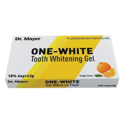 One-White Orange – избелващ гел с флуор 10% за домашна употреба Dr. Mayer
