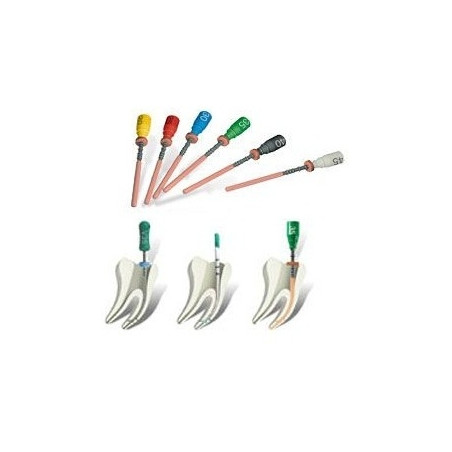 Thermafil Obturators 25mm - 020 Yellow Dentsply-Maillefer