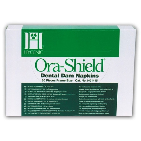 Hygenic Ora-Shield Dental Dam Napkinks