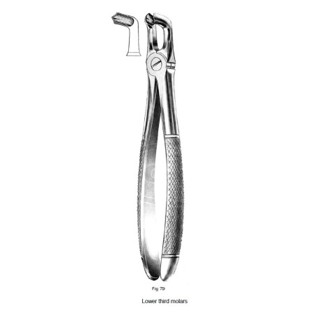 Cleste extractie molar minte inferior N° 79 Medenta