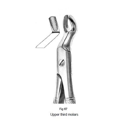 Cleste extractie molar minte superior N° 67 Medenta